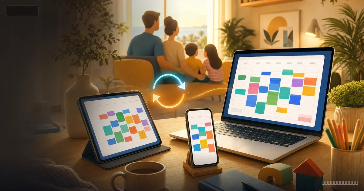 יומן Google מסודר יותר: סנכרון דו־כיווני וצבעים ברורים